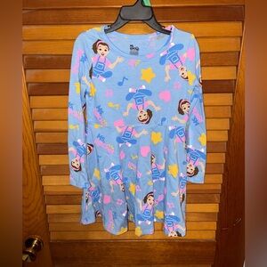 NWT Ms. Rachel Toddler Long Sleeve Print Dress - size 5T